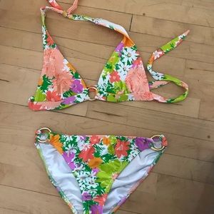 Shoshanna Vivid Floral Bikini ☀️